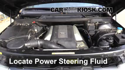 2004 Land Rover Range Rover HSE 4.4L V8 Power Steering Fluid Check Fluid Level